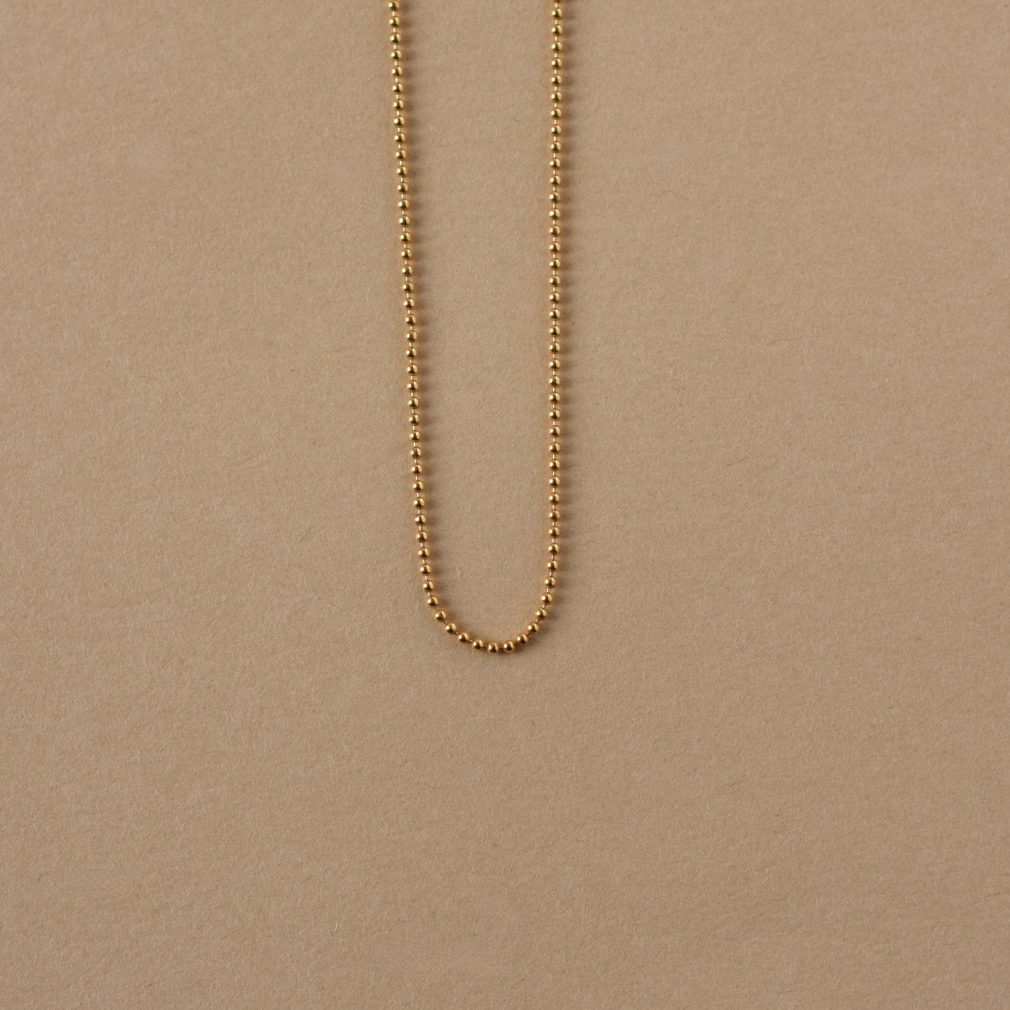 Dainty Gold Filled Ball Chain