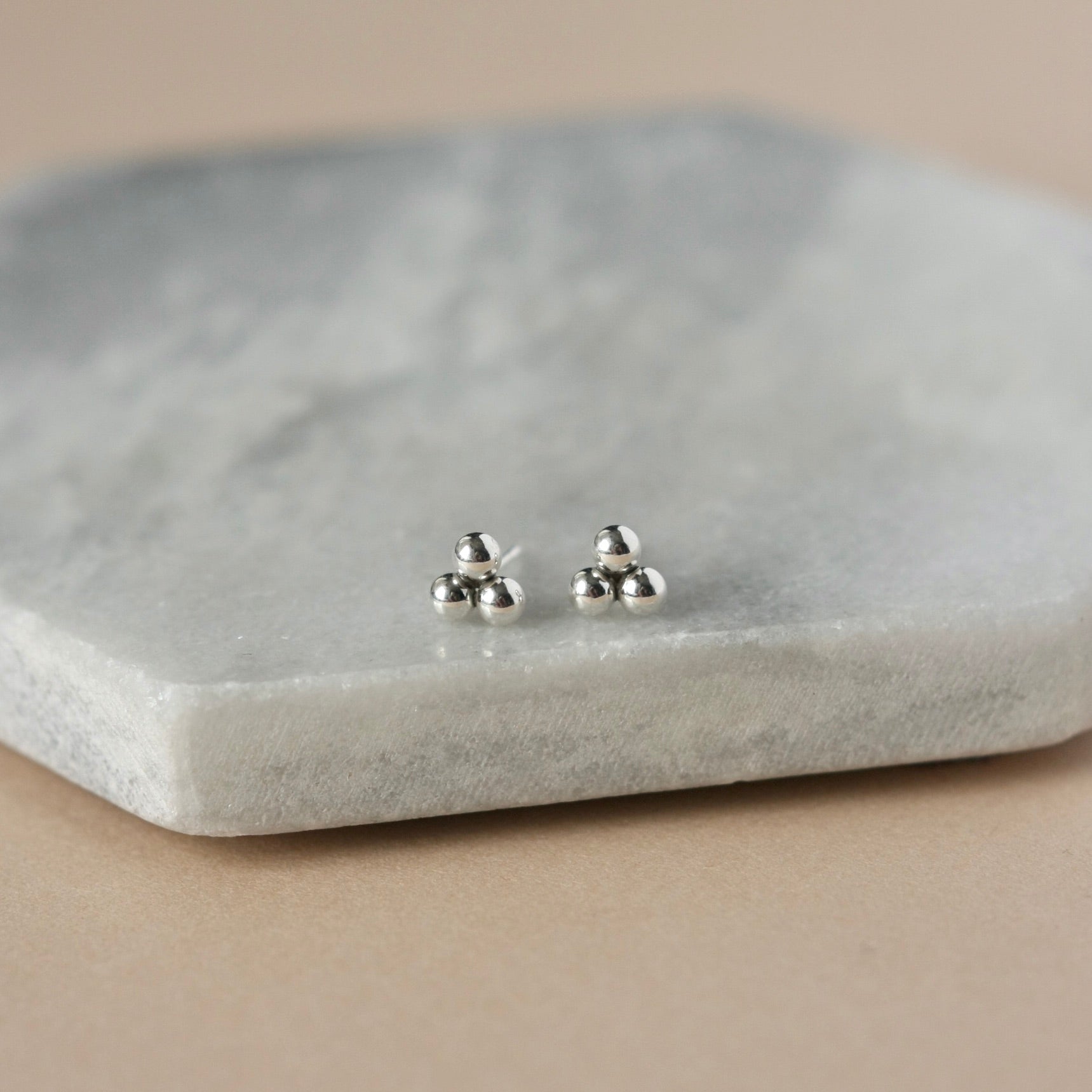 TREE ♡ SILVER Stud high quality Minimalist EARRINGS GIFT